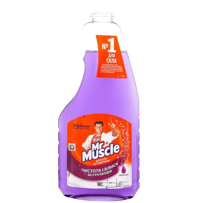 Засіб для миття скла MR.MUSCLE лаванда, 500мл